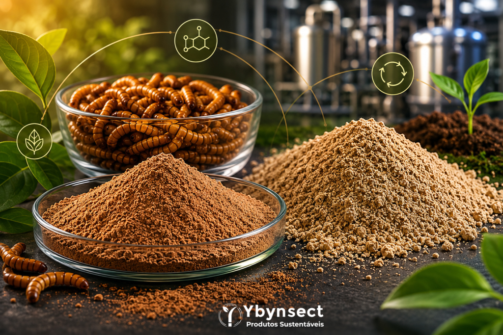 Proteína super premium de insetos