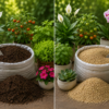 Comparação entre esterco de galinha e Insect Frass Ybynsect para adubação orgânica segura