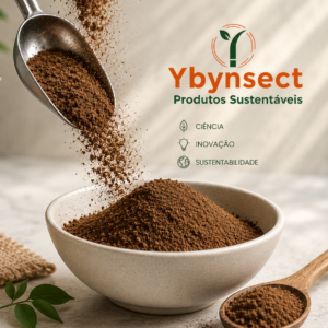 Farinha de Tenébrio Integral - Proteína de Insetos Hipoalergênica