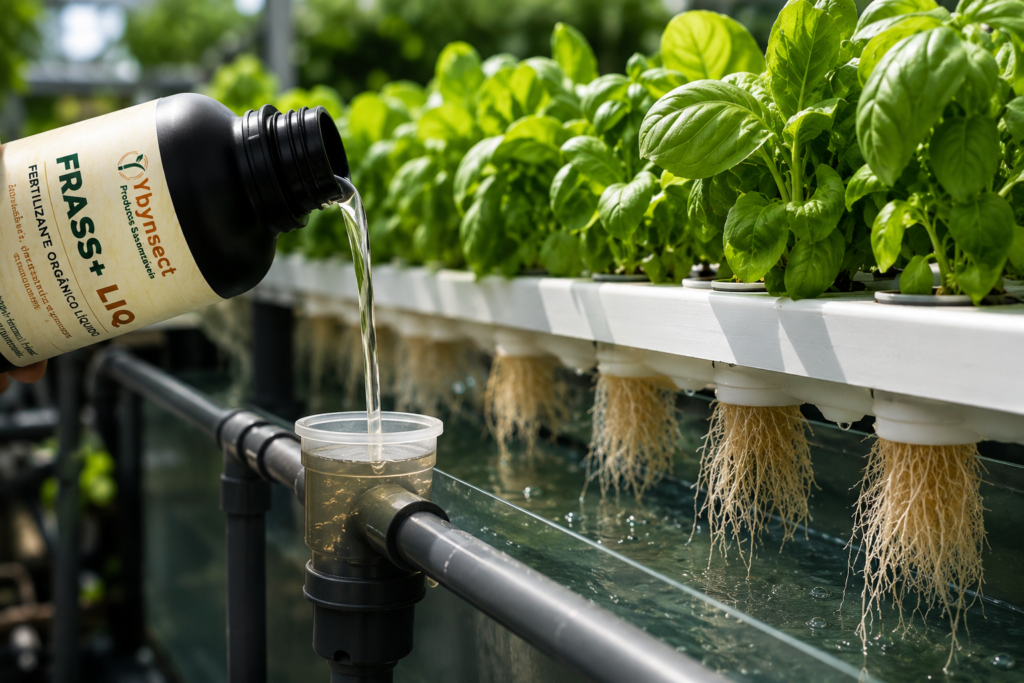 Para utilização em produtos orgânicos