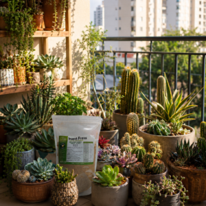 Insect Frass: Nutrição Perfeita para Cactos e Suculentas