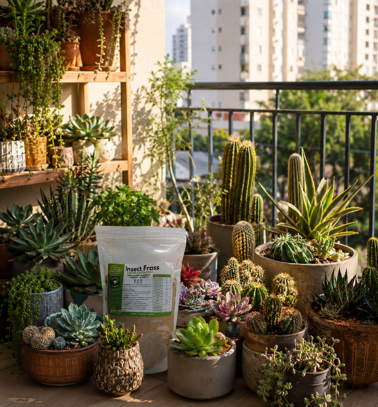 Insect Frass: Nutrição Perfeita para Cactos e Suculentas